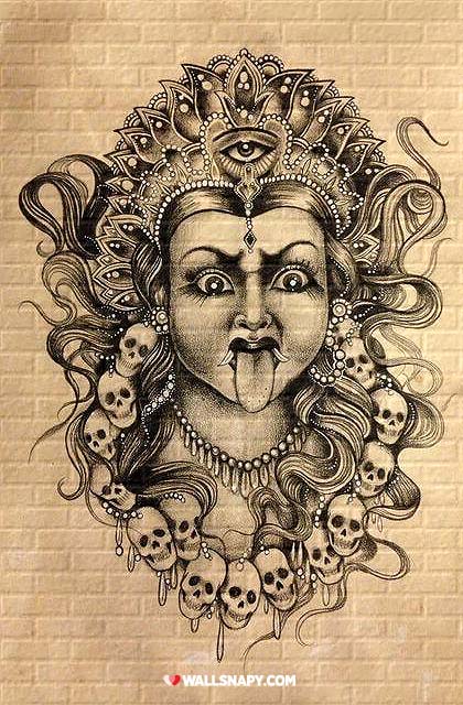 Durga Line Art Royalty-Free Images, Stock Photos & Pictures | Shutterstock