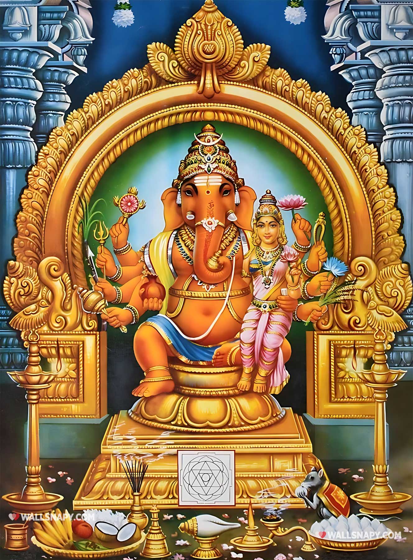 God's, Lord Ganesha Animation, god, ganpati bappa, HD phone wallpaper |  Peakpx